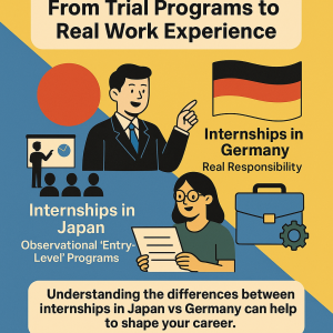 Internships in Japan vs Germany